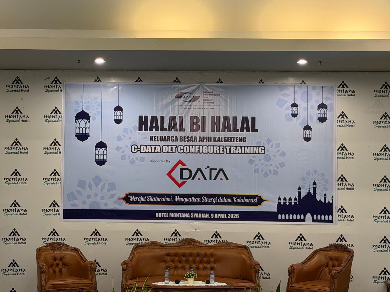 Halal Bihalal Berkelas, APJII Kalselteng Padukan Silaturahmi dan Sertifikasi MikroTik